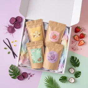 Ube en polvo (4 sabores) - pack